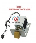 Jual Electronic Door Lock Open Frame 6V | Solenoid Locker Pintu Murah