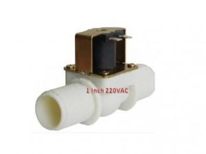 Solenoid Valve 1 Inch Plastik  220VAC | Kran Elektrik 220Vac Sea Murah